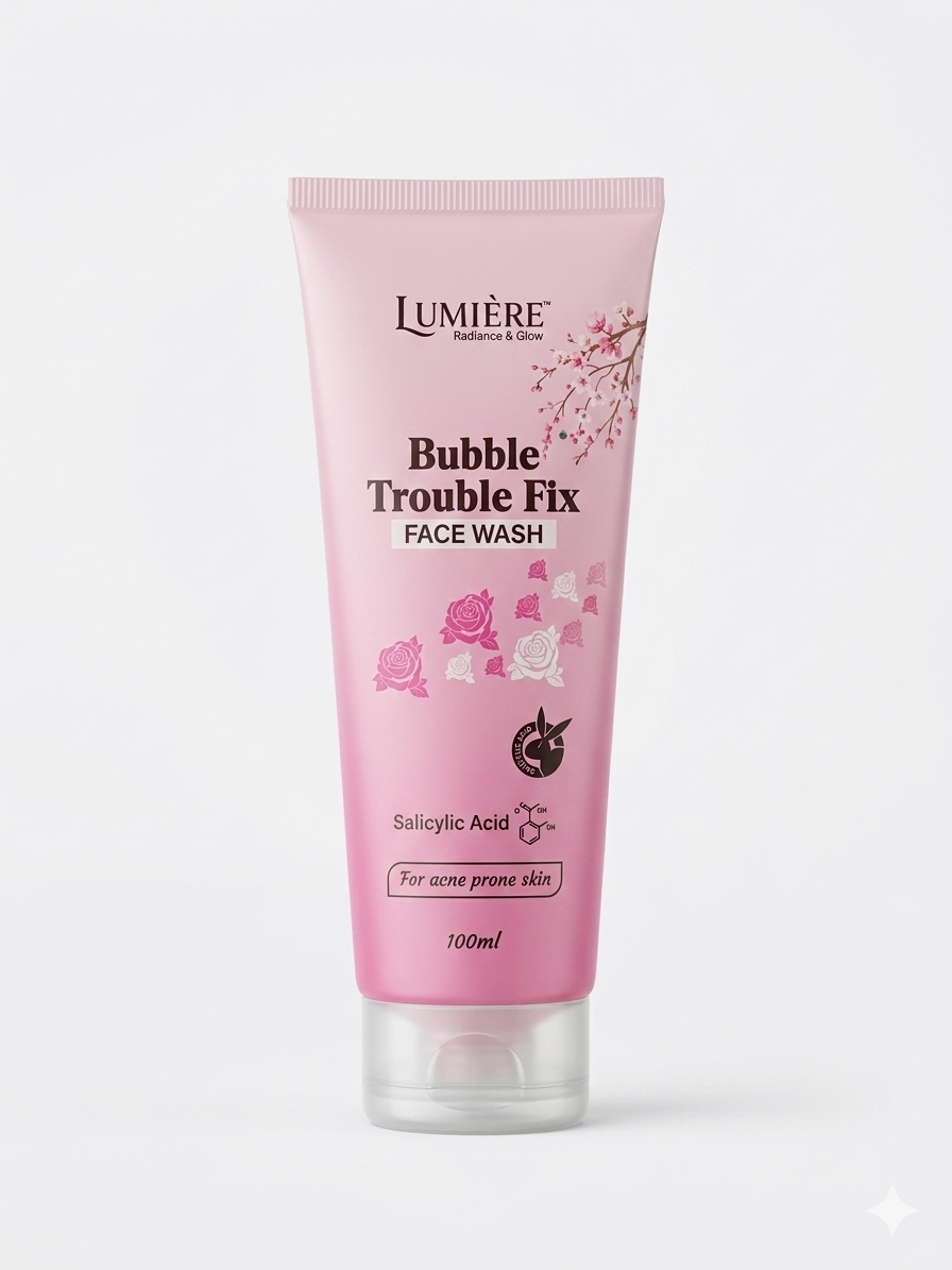 Bubble Trouble Fix Anti Acne Facewash