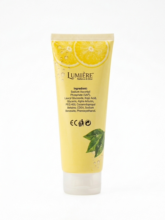 Lemon Bubbly Brightening Facewash