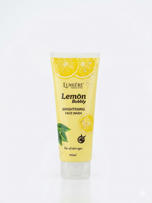 Lemon Bubbly Brightening Facewash